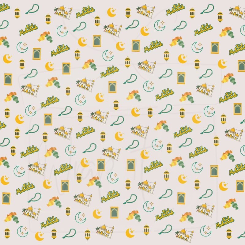 eid mubarak wrapping paper