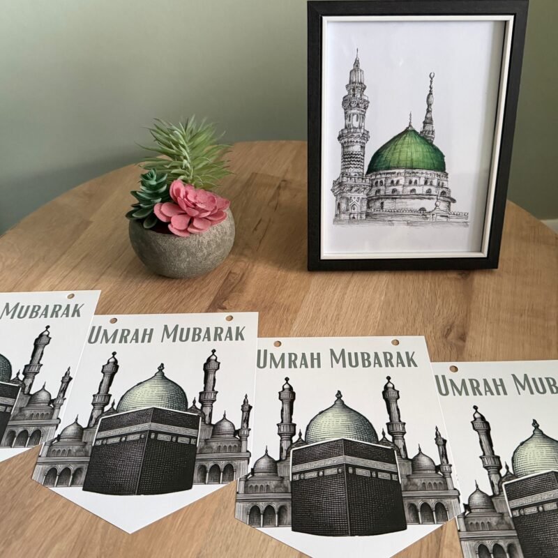 umrah mubarak bunting