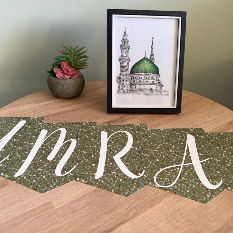 umrah mubarak bunting