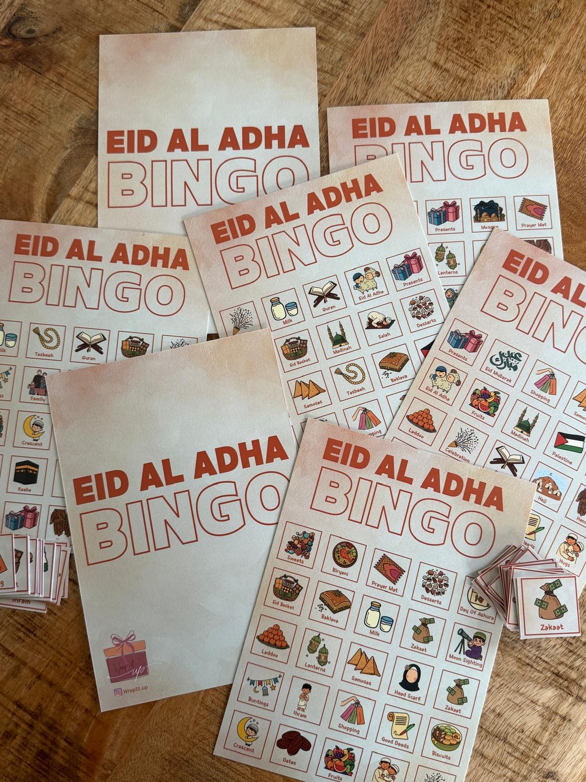 Eid al Adha Bingo Game