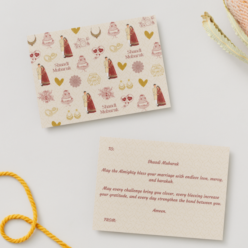 Shaadi Mubarak Postcard