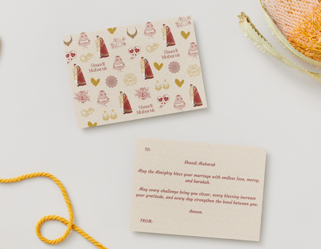 Shaadi Mubarak Postcard