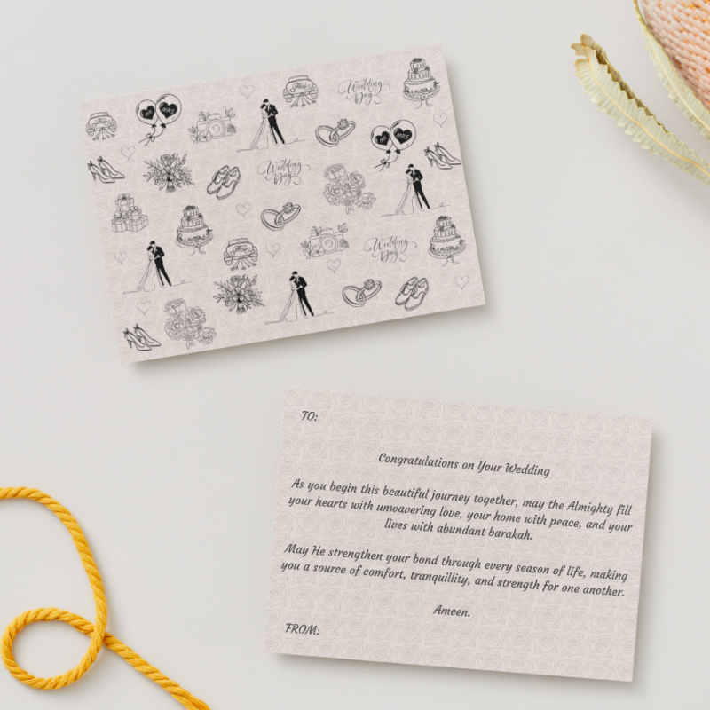Wedding Day Postcard