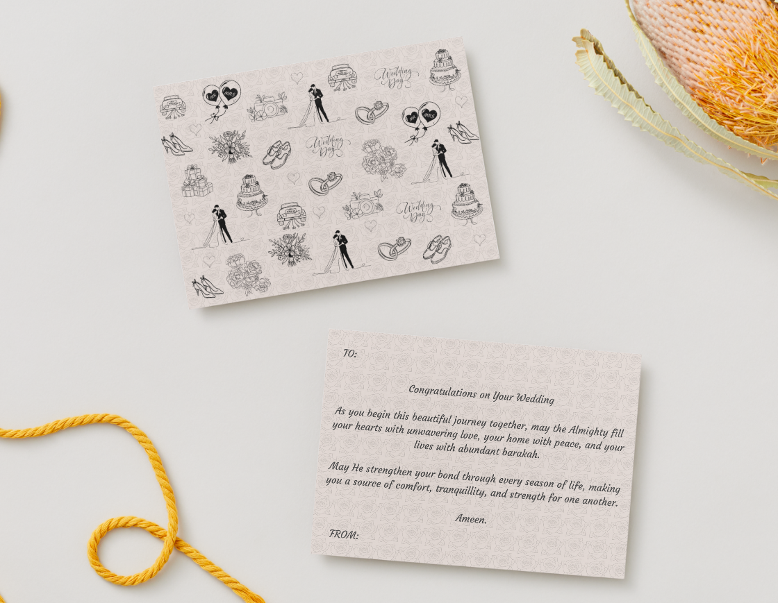 Wedding Day Postcard