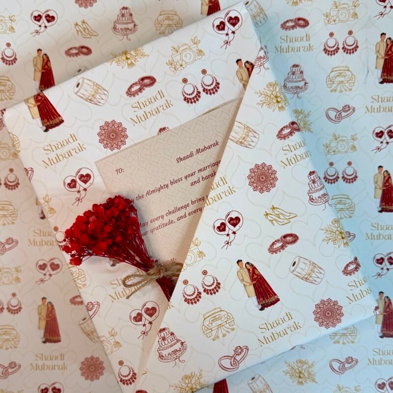 Shaadi Mubarak Wrapping Paper